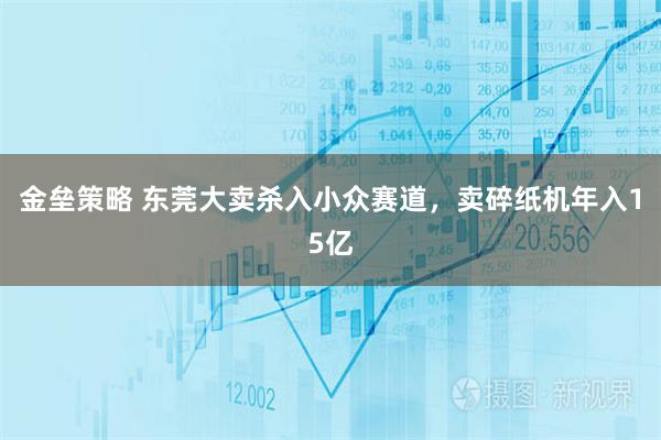金垒策略 东莞大卖杀入小众赛道，卖碎纸机年入15亿