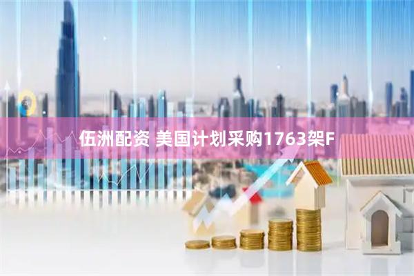 伍洲配资 美国计划采购1763架F