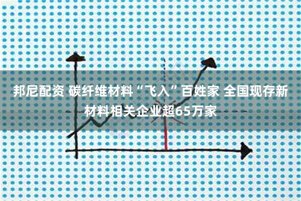邦尼配资 碳纤维材料“飞入”百姓家 全国现存新材料相关企业超65万家